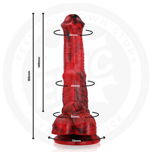EPICO - DILDO VULCANUS NOTTE DRAGO