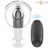 INTENSE - ANAL PLUG 10 VIBRAZIONI DILDO METALLO CON TELECOMANDO M