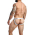 MOB - DNGEON JOCKSTRAP ANELLO PER IL PENE IN ARGENTO TAGLIA UNICA