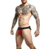 MOB - DNGEON JOCKSTRAP ATHLETE ROSSO TAGLIA UNICA