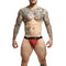 MOB - DNGEON JOCKSTRAP ATHLETE ROSSO TAGLIA UNICA