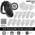 ADDICTED TOYS LOCKED - MINDNIGHT CELL GABBIA PER PENE TAGLIA S