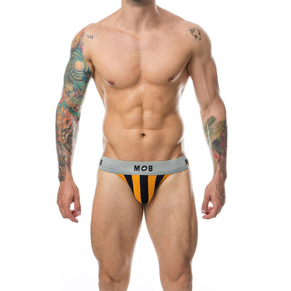 MOB - CLASSIC JOCK STRIPE ARANCIONE TAGLIA M