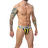 MOB - JOCK CLASSICO A RIGHE GIALLO TAGLIA XL