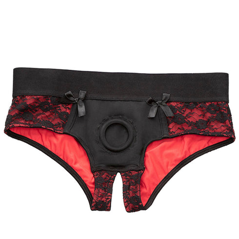 CALEXOTICS - SCANDAL SET DI SLIP SENZA CAVALLO CON DILDO TAGLIA S/M