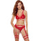 PASSION - SET PORIGELIA ROSSO S/M
