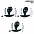 ADDICTED TOYS - SET DI 3 TAPPI ANALI MODELLO 3