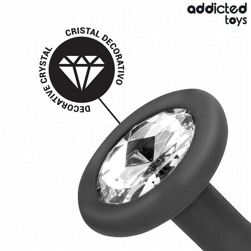ADDICTED TOYS - SET DI 3 TAPPI ANALI CON GIOIELLO