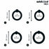 ADDICTED TOYS - SET DI ANELLI IN SILICONE A PRESSIONE
