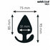 ADDICTED TOYS - TAPPO ANALE TAGLIA XL 9.5 CM