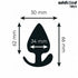 ADDICTED TOYS - TAPPO ANALE TAGLIA M 6,6 CM