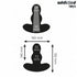ADDICTED TOYS - TAPPO ANALE CAVO TAGLIA XXL 15,2 CM