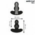 ADDICTED TOYS - TAPPO ANALE CAVO TAGLIA XL 13,9 CM