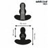 ADDICTED TOYS - TAPPO ANALE CAVO TAGLIA M 9,6 CM