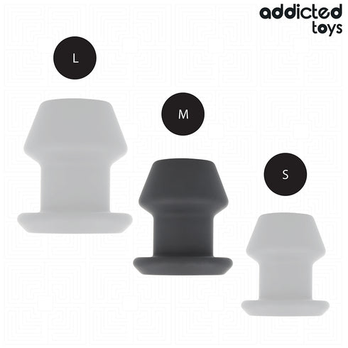 ADDICTED TOYS - EXTREME HOLLOW ANAL PLUG TAGLIA M 8,7 CM