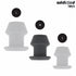 ADDICTED TOYS - EXTREME HOLLOW ANAL PLUG TAGLIA M 8,7 CM