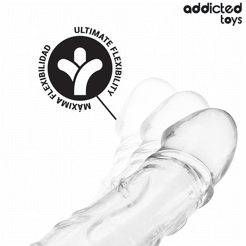 ADDICTED TOYS - ESTENSIONE PENE TRASPARENTE 27 CM