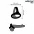 ADDICTED TOYS - ANELLO PER PENE TRIPLO SPESSO