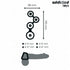 ADDICTED TOYS - ANELLO PER PENE CON DIVISORI PER TESTICOLI