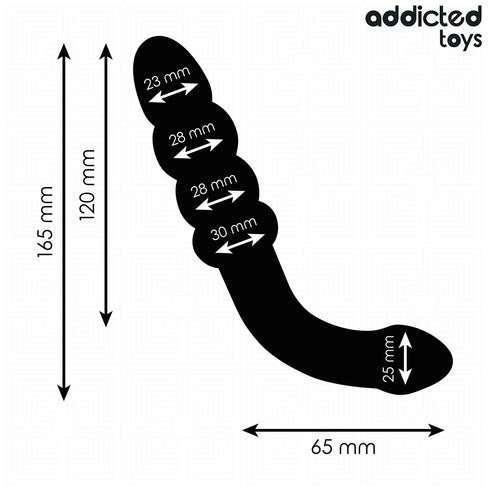 ADDICTED TOYS - MASSAGGIATORE DOPPIO 16,5 CM