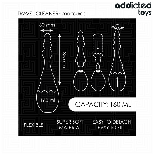 ADDICTED TOYS - DETERGENTE DA VIAGGIO MODELLO 4