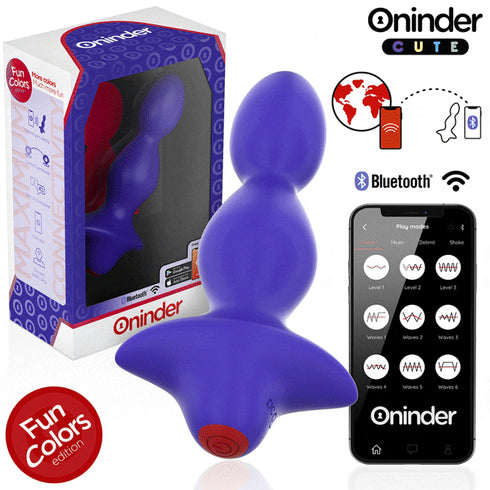 ONINDER CUTE - DILATATORE ANALE VIBRANTE LOVE BUTT - APP GRATUITA IN TUTTO IL MONDO