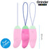 ONINDER CUTE - UOVO IN SILICONE VIBRANTE-ROTANTE A 360° PER AMARE IL PIACERE - APP GLOBALE GRATUITA