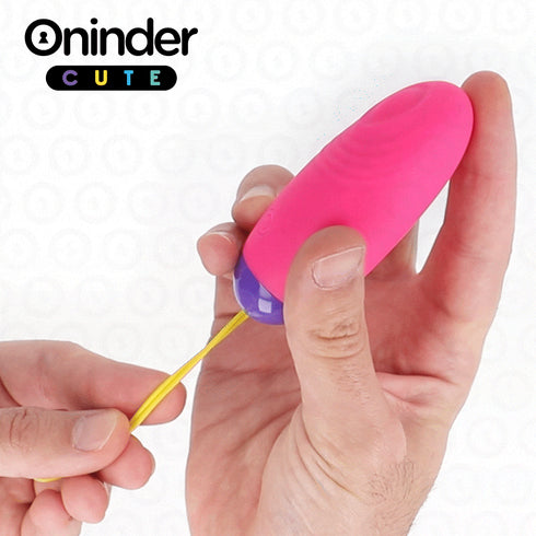 ONINDER CUTE - UOVO IN SILICONE CON VIBRO-ONDA E PIACERE - APP GLOBALE GRATUITA