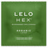 LELO - PRESERVATIVI ORGANICI HEX CONFEZIONE DA 3 UNITÀ