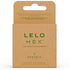 LELO - PRESERVATIVI ORGANICI HEX CONFEZIONE DA 3 UNITÀ