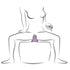 ROCKS-OFF - VIBRATORE VIOLA RUBY GLOW DA SEDERE