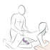 ROCKS-OFF - VIBRATORE VIOLA RUBY GLOW DA SEDERE