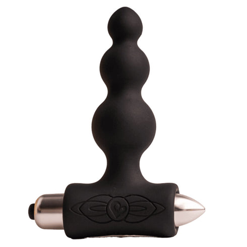 ROCKS-OFF - PETITE SENSATIONS BUBBLES PLUG ANALE VIBRATORE NERO