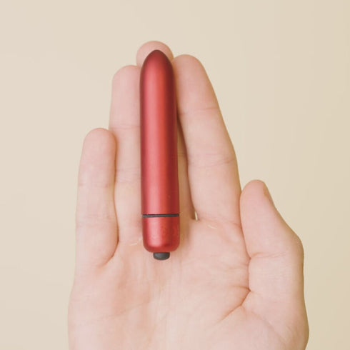 ROCKS-OFF - RO-90 SCARLET VELVET VIBRANTE BULLET ROSSO