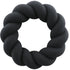ROCKS-OFF - ANELLO MASTURBATORE TWIST IN SILICONE NERO