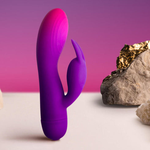 ROCKS-OFF - VIBRATORE RABBIT VIOLA GLO-GIRL