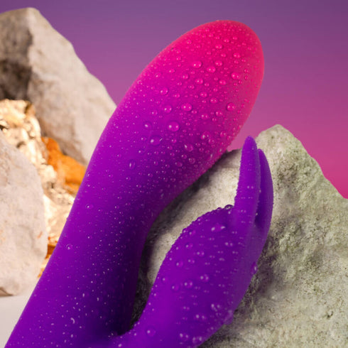 ROCKS-OFF - VIBRATORE RABBIT VIOLA GLO-GIRL