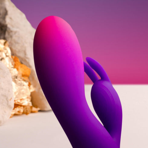 ROCKS-OFF - VIBRATORE RABBIT VIOLA GLO-GIRL
