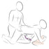 ROCKS-OFF - ADATTATORE NERO PER VIBRATORE PROSTATICO E ANALE