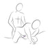 ROCKS-OFF - VIBRATORE FLESSIBILE PALM BLACK MASTURBATOR