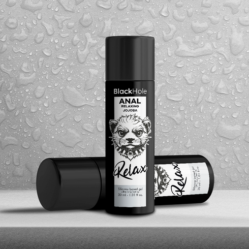BLACK HOLE - RILASSANTE ANALE JOJOBA RELAX BASE SILICONE 30 ML