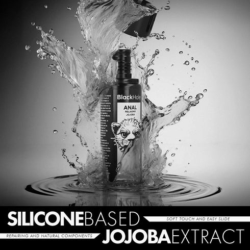 BLACK HOLE - RILASSANTE ANALE JOJOBA RELAX BASE SILICONE 100 ML