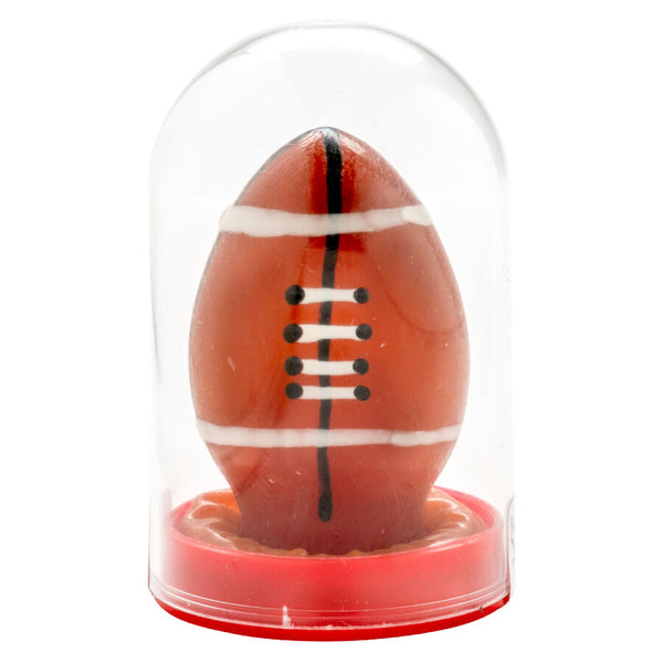 CONDOMERIE - PRESERVATIVI NOVITÀ DIPINTI A MANO PALLONE DA RUGBY