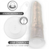 COCK MILLER - DILDO CON VENTOSA, LUCI E VIBRAZIONE CON TELECOMANDO BIANCO 20,5 CM