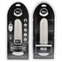 COCK MILLER - DILDO CON VENTOSA, LUCI E VIBRAZIONE CON TELECOMANDO BIANCO 20,5 CM