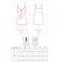 LIVCO CORSETTI FASHION - HYEONA 1710 BABYDOLL + PERIZOMA ROSA L