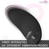 MORESSA - VIBRATORE BLOSSOM NERO