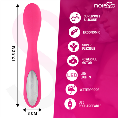 MORESSA - DRUSO PREMIUM SILICONE RICARICABILE