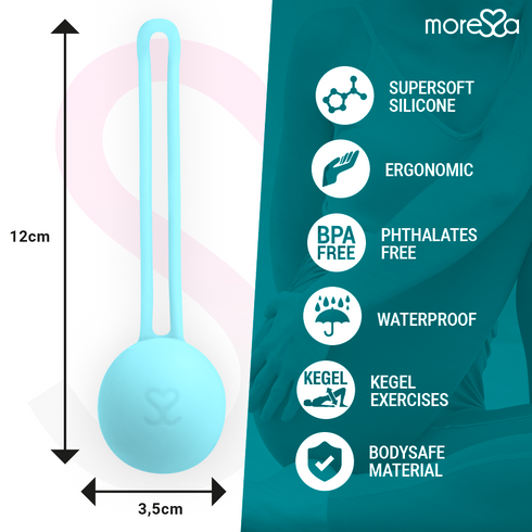 MORESSA - OSIAN ONE PREMIUM SILICONE TURCHESE