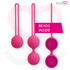 MORESSA - SET OSIAN PREMIUM SILICONE ROSA (Osian One - 51 g | Osian Two - 101 g | Osian Three 85 g)